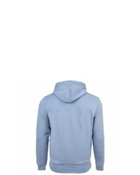 hellblauer Pullover mit einem Kapuze von Lacoste
