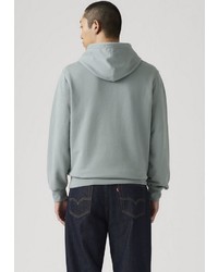 hellblauer Pullover mit einem Kapuze von Levi's