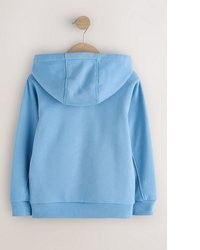 hellblauer Pullover mit einem Kapuze von next
