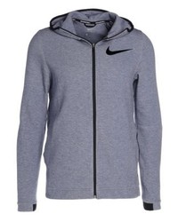 hellblauer Pullover mit einem Kapuze von Nike