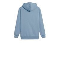 hellblauer Pullover mit einem Kapuze von Puma