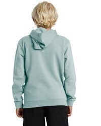 hellblauer Pullover mit einem Kapuze von Quiksilver