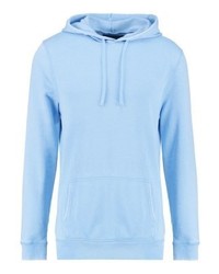 hellblauer Pullover mit einem Kapuze von River Island