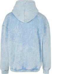 hellblauer Pullover mit einem Kapuze von Urban Classics