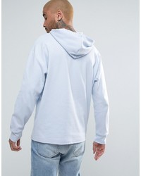 hellblauer Pullover mit einem Kapuze von Puma