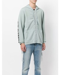 hellblauer Pullover mit einem Kapuze von Faith Connexion