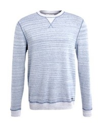 hellblauer Pullover mit einem Rundhalsausschnitt von Esprit