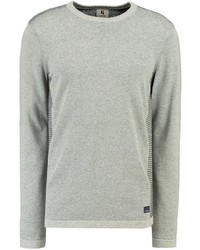 hellblauer Pullover mit einem Rundhalsausschnitt von GARCIA