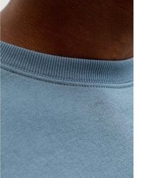 hellblauer Pullover mit einem Rundhalsausschnitt von Jack & Jones