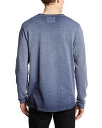 hellblauer Pullover mit einem Rundhalsausschnitt von JACK & JONES VINTAGE