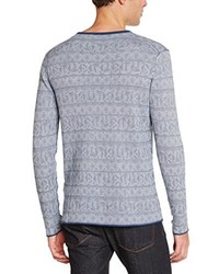 hellblauer Pullover mit einem Rundhalsausschnitt von O'Neill