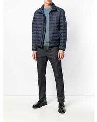 hellblauer Pullover mit einem Rundhalsausschnitt von Belstaff