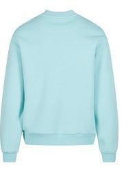 hellblauer Pullover mit einem Rundhalsausschnitt von Urban Classics