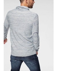 hellblauer Pullover mit einem Schalkragen von Pepe Jeans