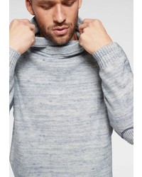 hellblauer Pullover mit einem Schalkragen von Pepe Jeans