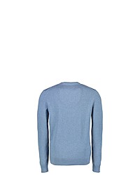 hellblauer Pullover mit einem V-Ausschnitt von LERROS