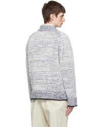 hellblauer Pullover mit einem V-Ausschnitt von 3.1 Phillip Lim