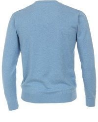 hellblauer Pullover mit einem V-Ausschnitt von Redmond