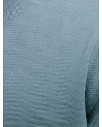 hellblauer Pullover mit einem V-Ausschnitt von Lanvin