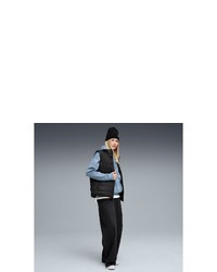 hellblauer Pullover mit einer Kapuze von Puma