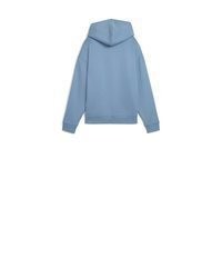 hellblauer Pullover mit einer Kapuze von Puma