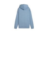 hellblauer Pullover mit einer Kapuze von Puma