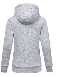 hellblauer Pullover mit einer Kapuze von REPUBLIX