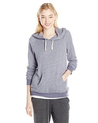 hellblauer Pullover mit einer Kapuze von Volcom