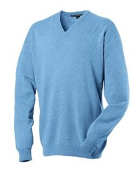 hellblauer Pullover von Greg Norman