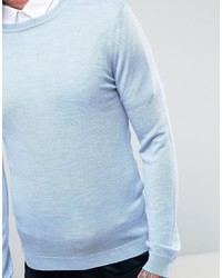 hellblauer Pullover von Asos