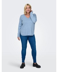 hellblauer Pullover von ONLY CARMAKOMA