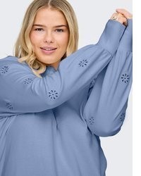 hellblauer Pullover von ONLY CARMAKOMA