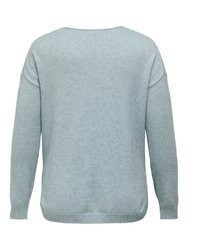 hellblauer Pullover von ONLY CARMAKOMA