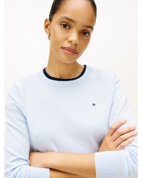 hellblauer Pullover von Tommy Hilfiger