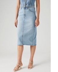 hellblauer Rock von Levi's
