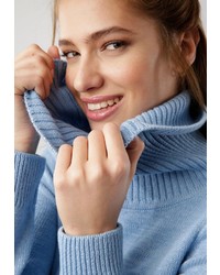 hellblauer Rollkragenpullover von KangaROOS