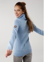 hellblauer Rollkragenpullover von KangaROOS