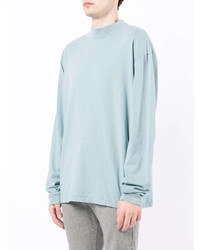 hellblauer Rollkragenpullover von John Elliott