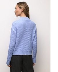 hellblauer Rollkragenpullover von STREET ONE