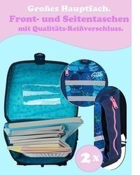 hellblauer Rucksack von McNeill