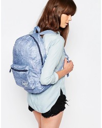 hellblauer Rucksack von Herschel