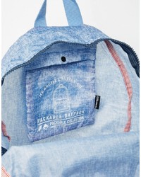 hellblauer Rucksack von Herschel