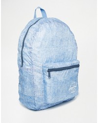 hellblauer Rucksack von Herschel