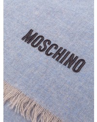 hellblauer Schal von Moschino