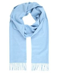 hellblauer Schal von Max Mara