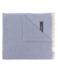 hellblauer Schal von Moschino