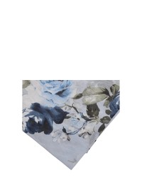 hellblauer Seideschal von MIRROSI