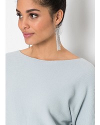 hellblauer Strick Pullover von bonprix