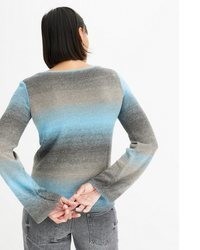 hellblauer Strick Pullover von bonprix