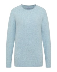 hellblauer Strick Pullover von Cecil